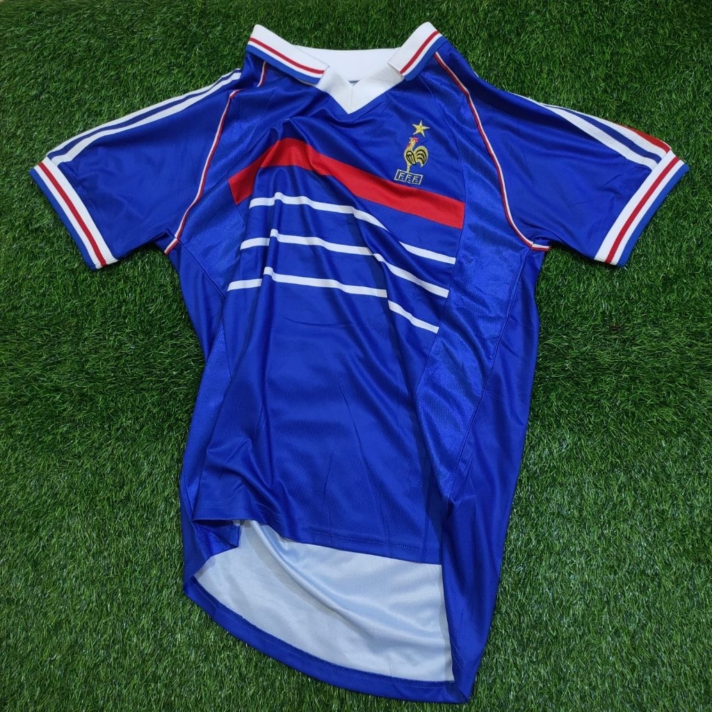 Jersey retro france home tahun 98