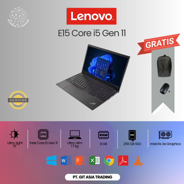 LENOVO THINKPAD E15 CORE i5 GEN 11