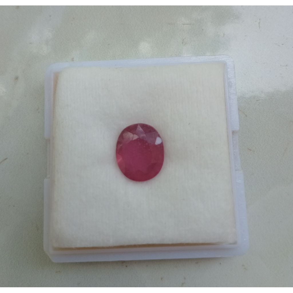 Batu Natural Ruby Corondum 4.5 Ct