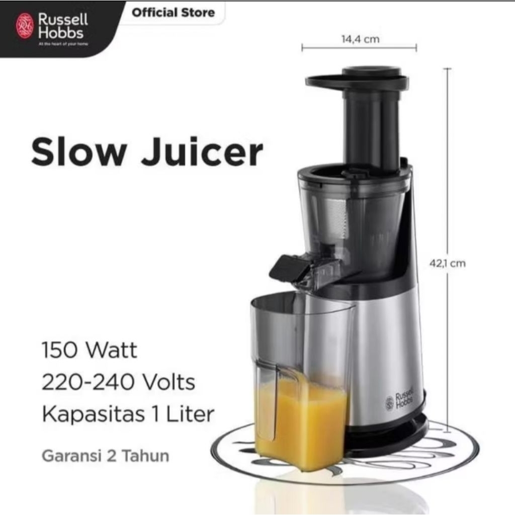 [Preloved] SLOW JUICER RUSSEL HOBBS
