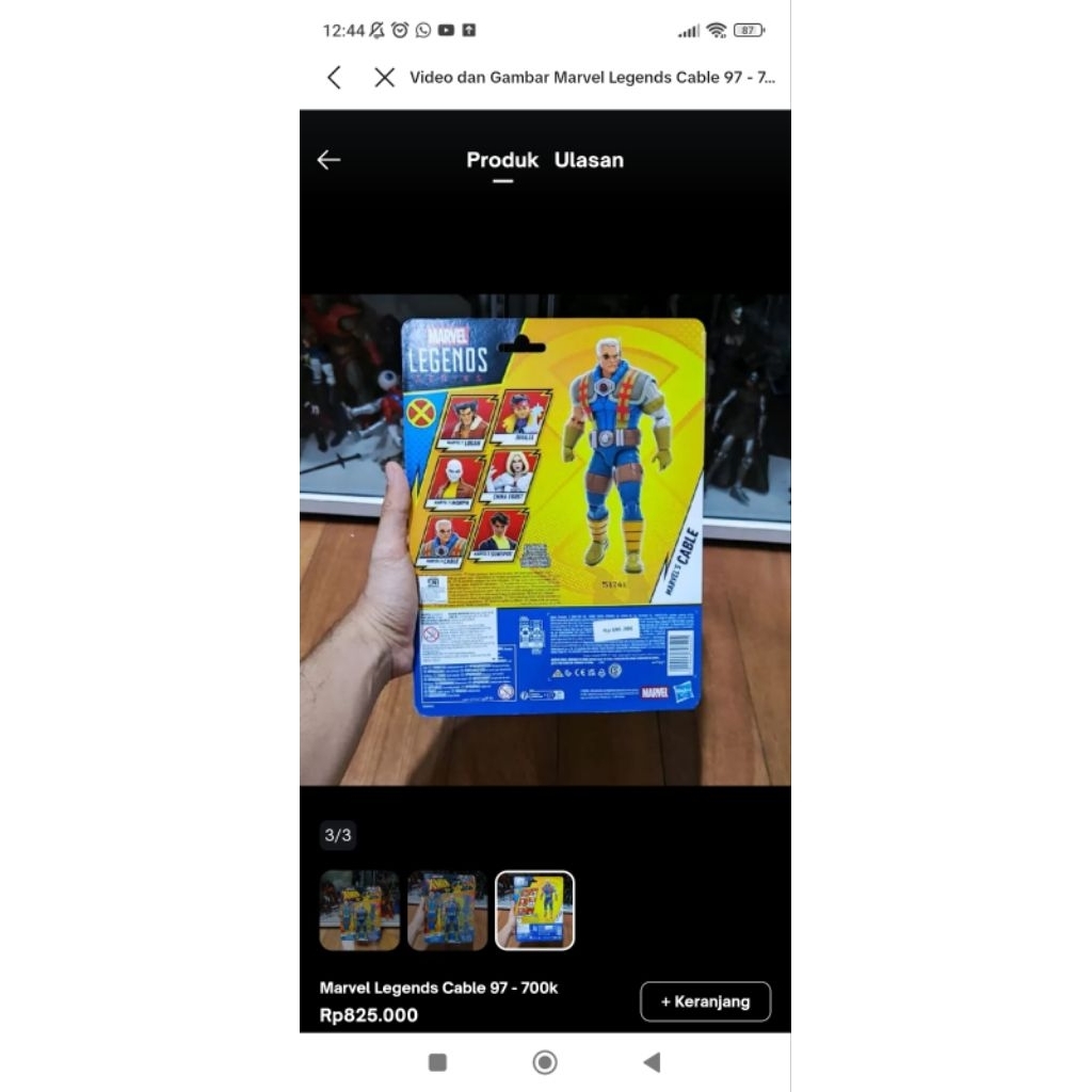 Marvel Legends Cable 97 Xmen