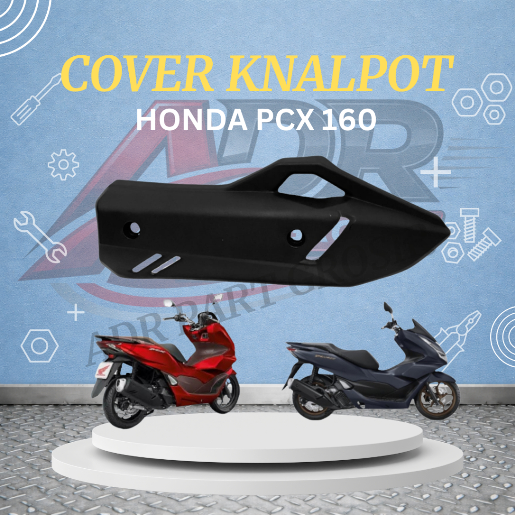 COVER KNALPOT PCX 160 Cover Tameng Pelindung Knalpot Pcx 160 Tutup Kenalpot Pcx 160