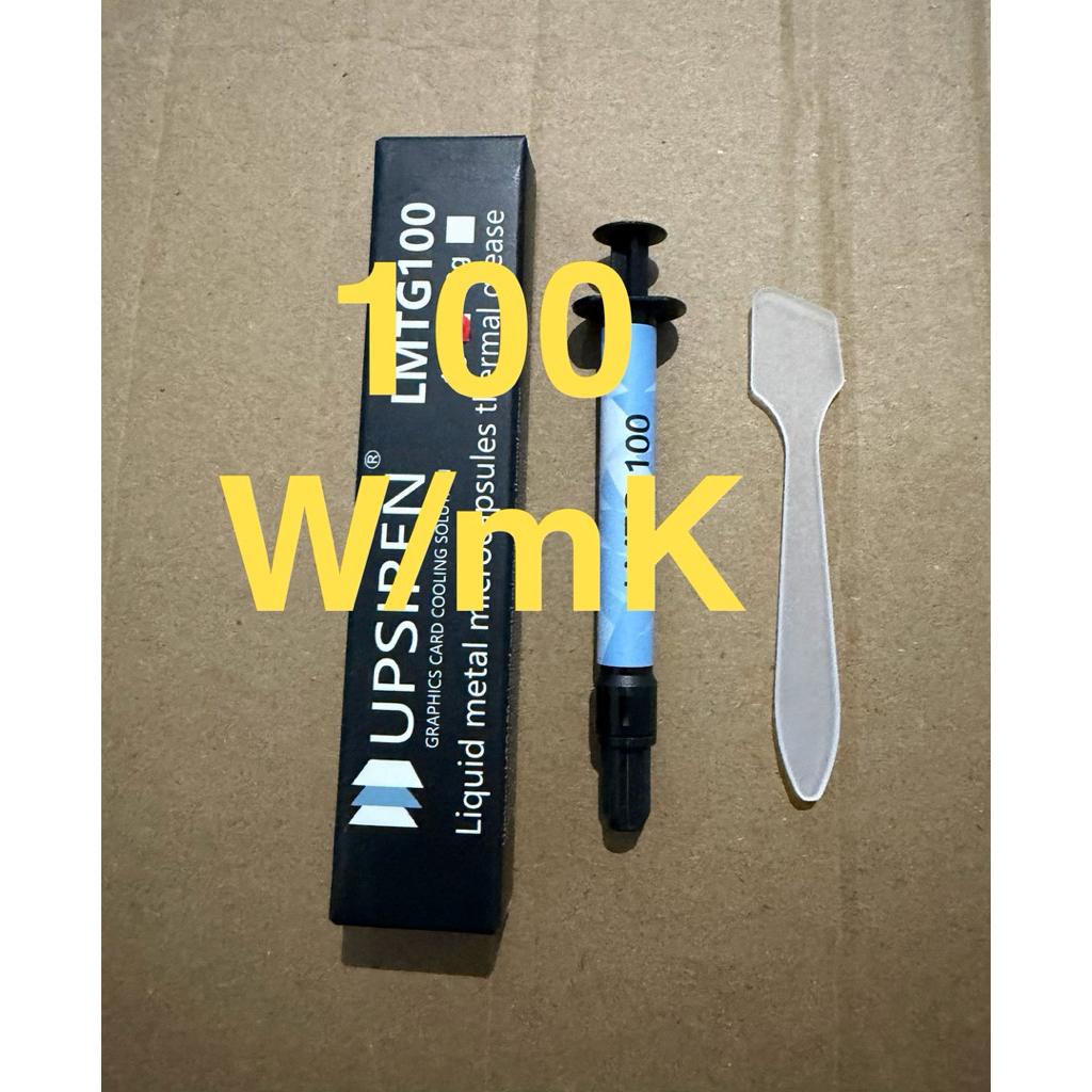 Upsiren LMTG-100 dan upsiren UTG-X thermal paste