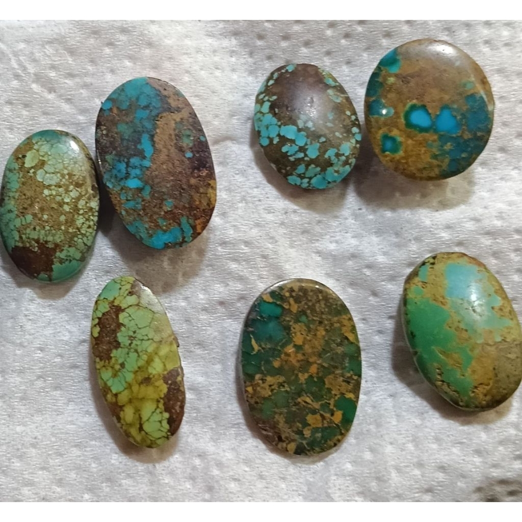 batu pirus Persia asli lostun,urat emas