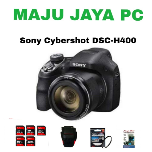KAMERA SONY SYBERSHOOT DSC H400 BARU