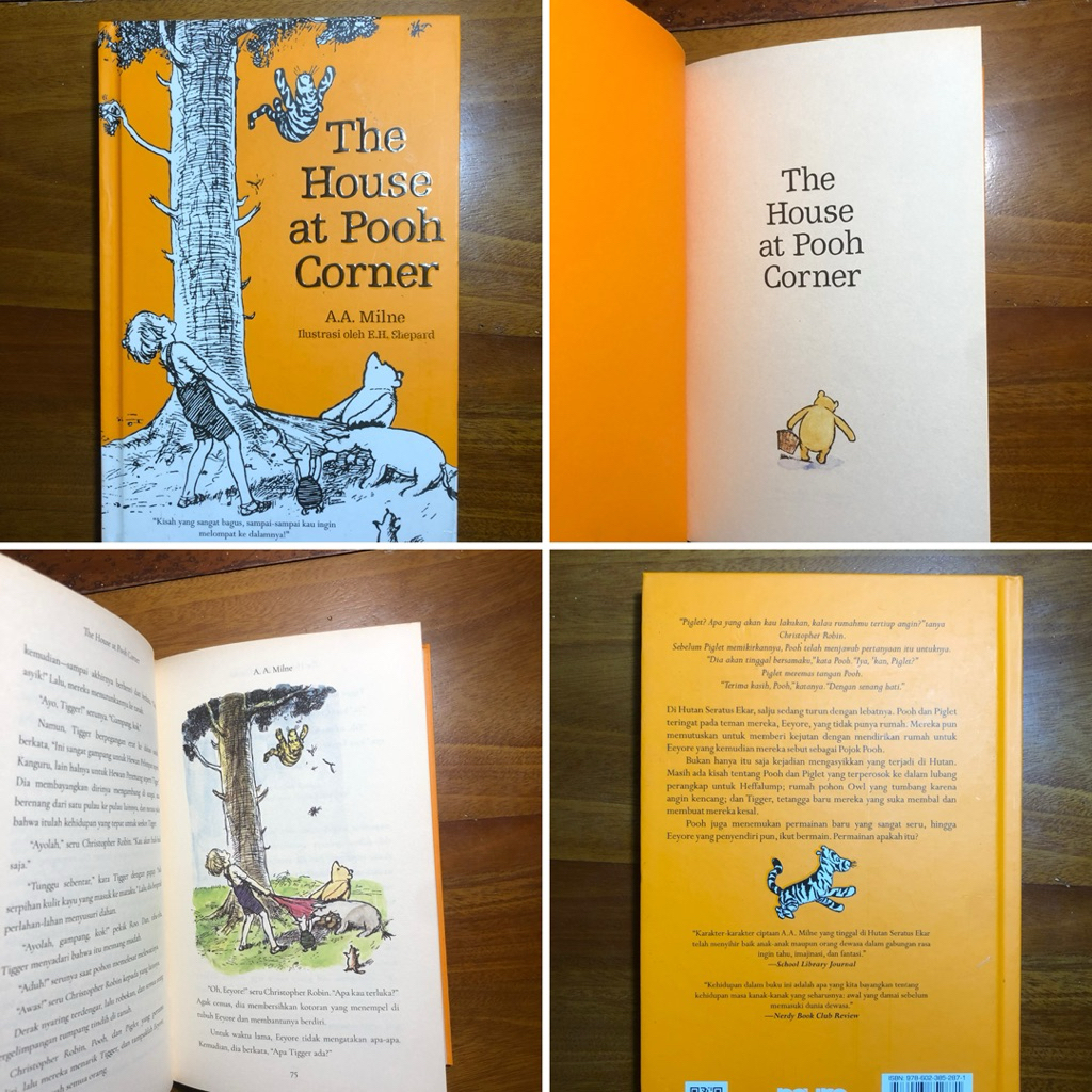 Novel The House at Pooh Corner - A.A. Milne - Second/Preloved - ORIGINAL
