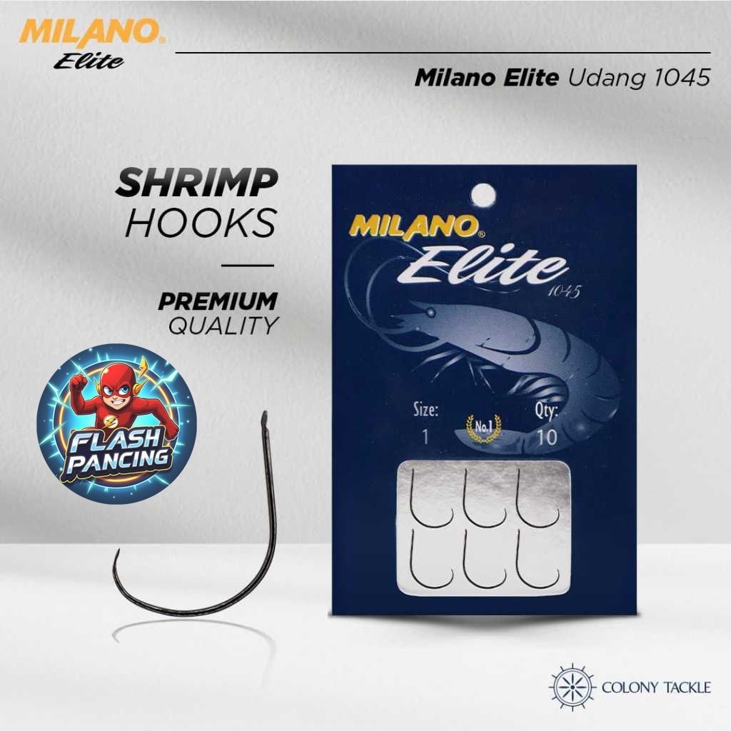 MATA KAIL _ PANCING MILANO ELITE SHRIMP/UDANG 1045 - SUPER TAJAM