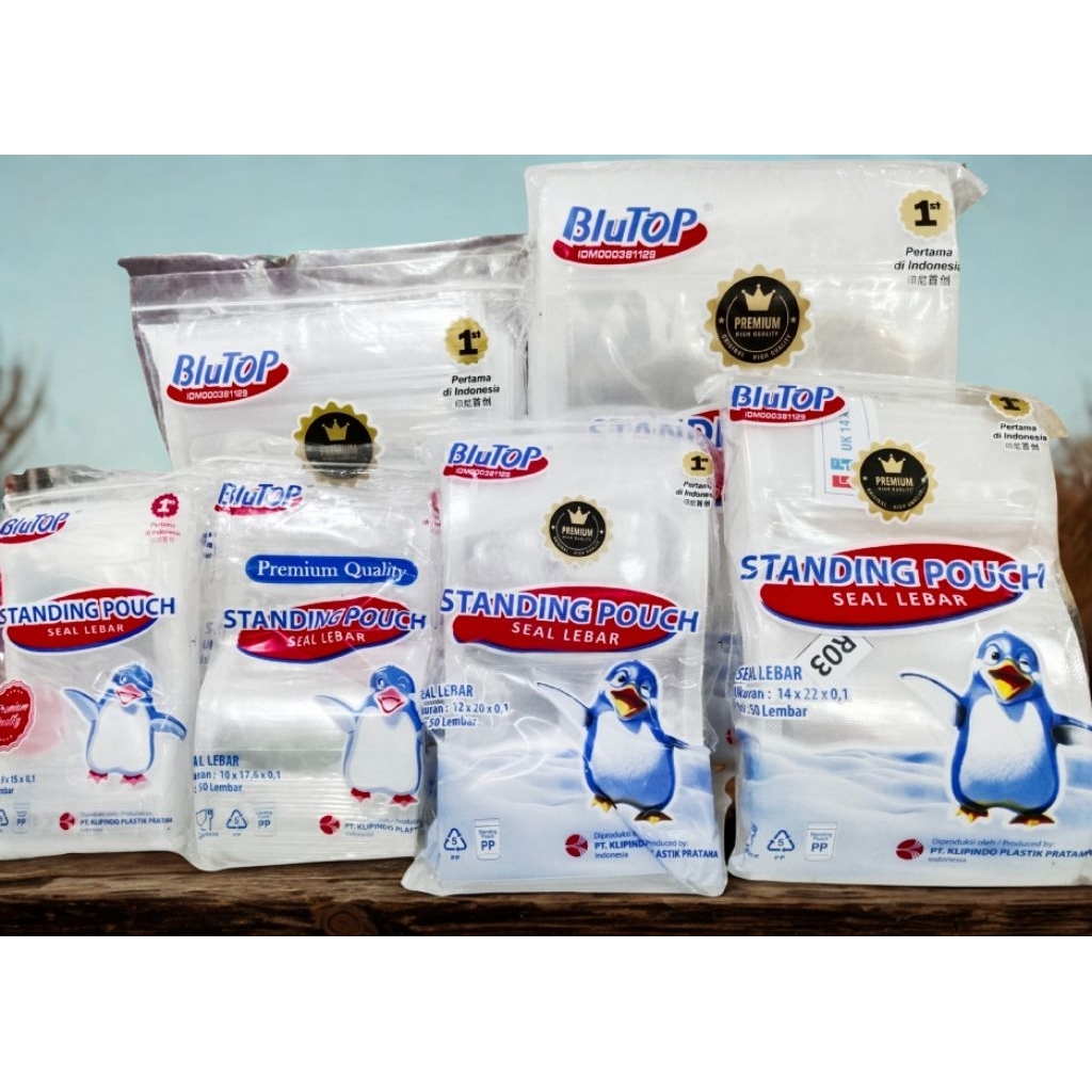 standing pouch / plastik klip berdiri