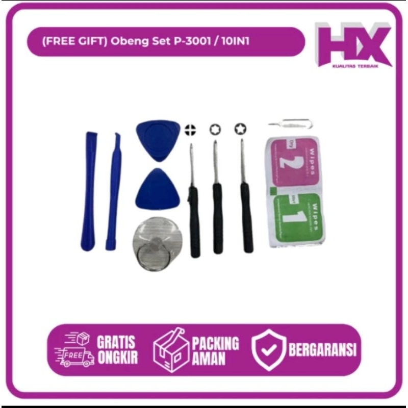 Satu set obeng service hp