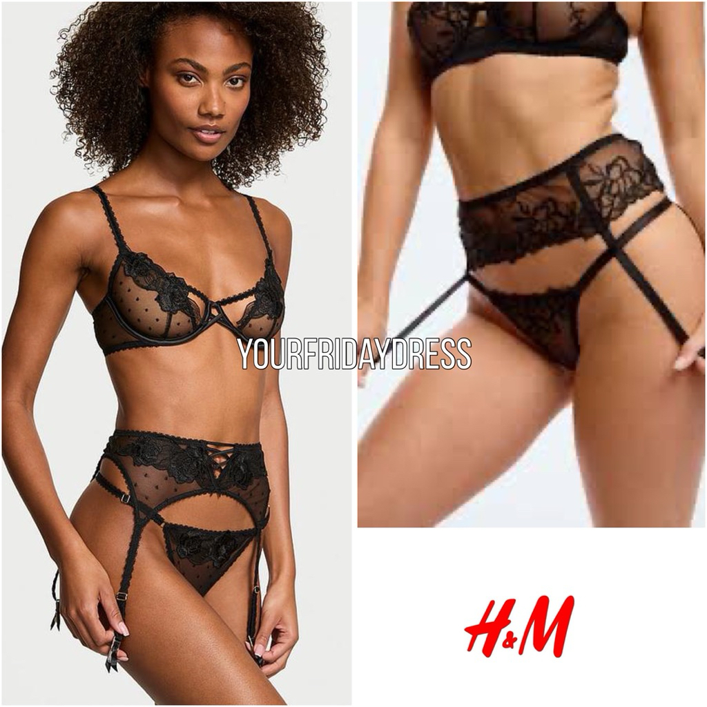 [GARTER only] Ther Marseille suspender from H&M Lace Garter Belt / Girdle / suspender Tali Paha Sexy