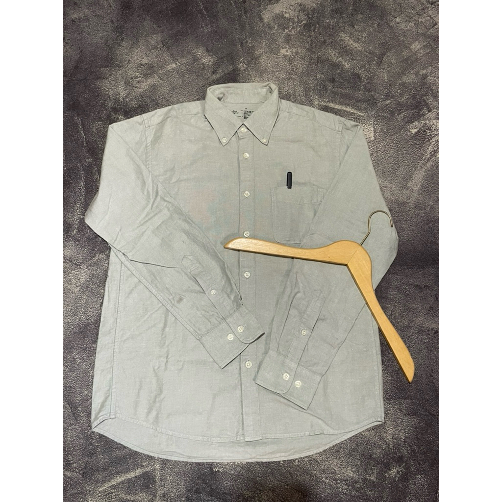 KEMEJA LONG SLEEVE TOPTEN  BIRU