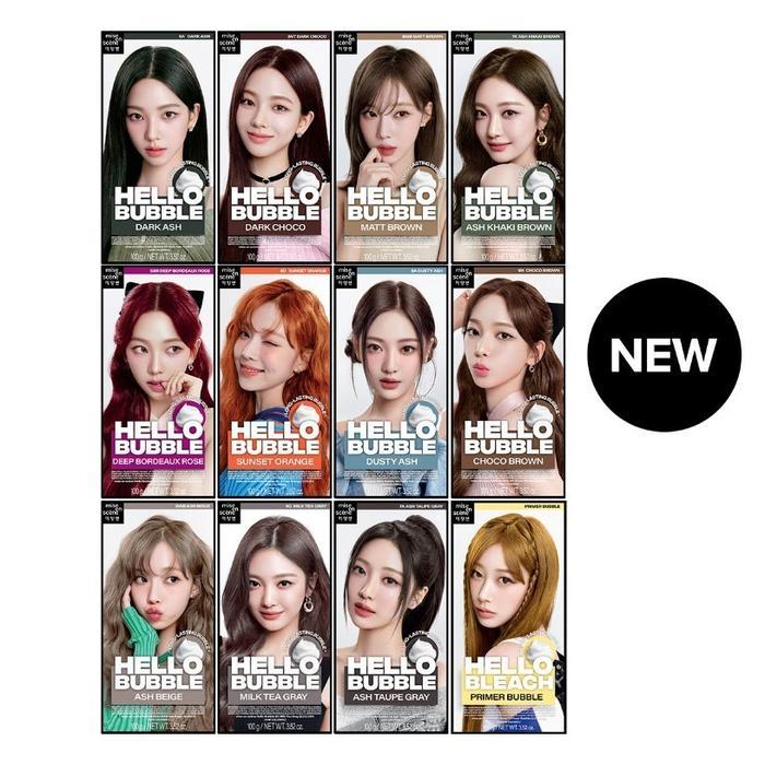 Hello Bubble & Hello cream Hair Color