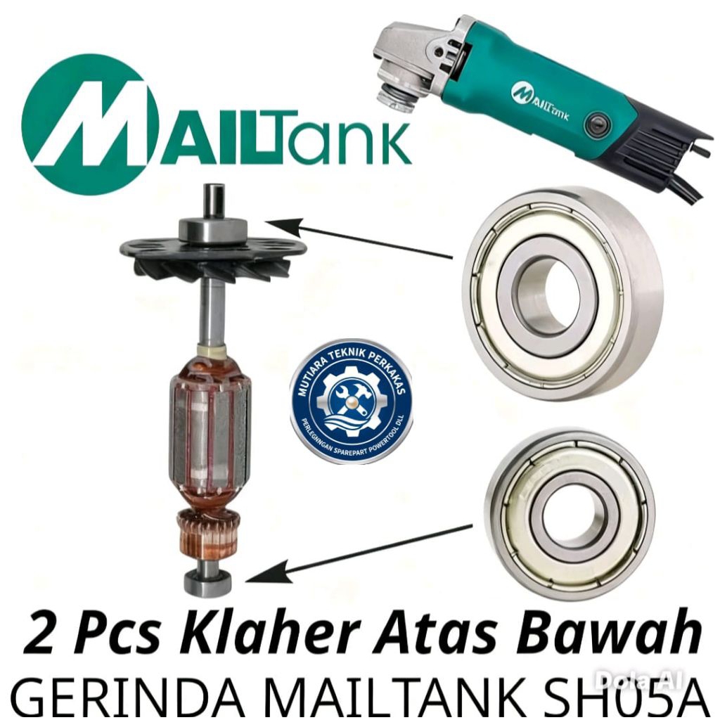 sepaket bearing armature gerinda mailtank SH 05
