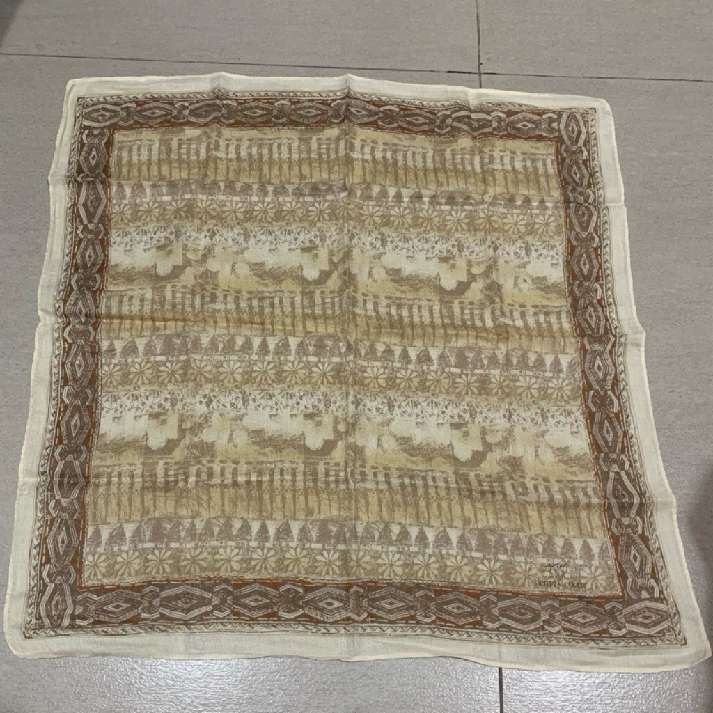 Saputangan Pria Motif Unik Unique Fancy Henry Cottons Very Soft Cotton Import