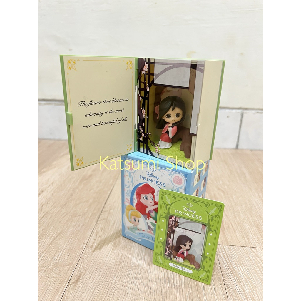 Pop Mart x Disney Princess Fairy Tales Scenes Book Series - Mulan