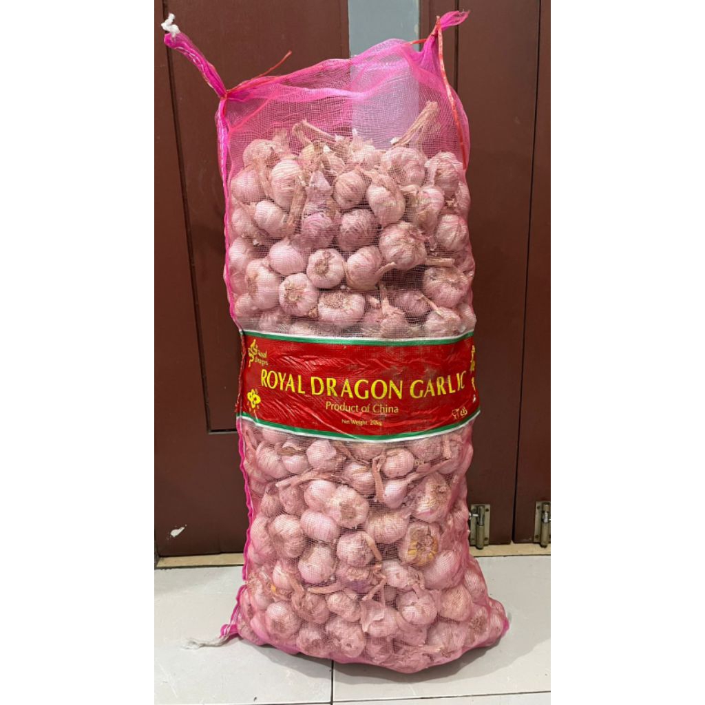 Bawang Putih Honan Royal 1 Sak Karung Ball 20 Kg