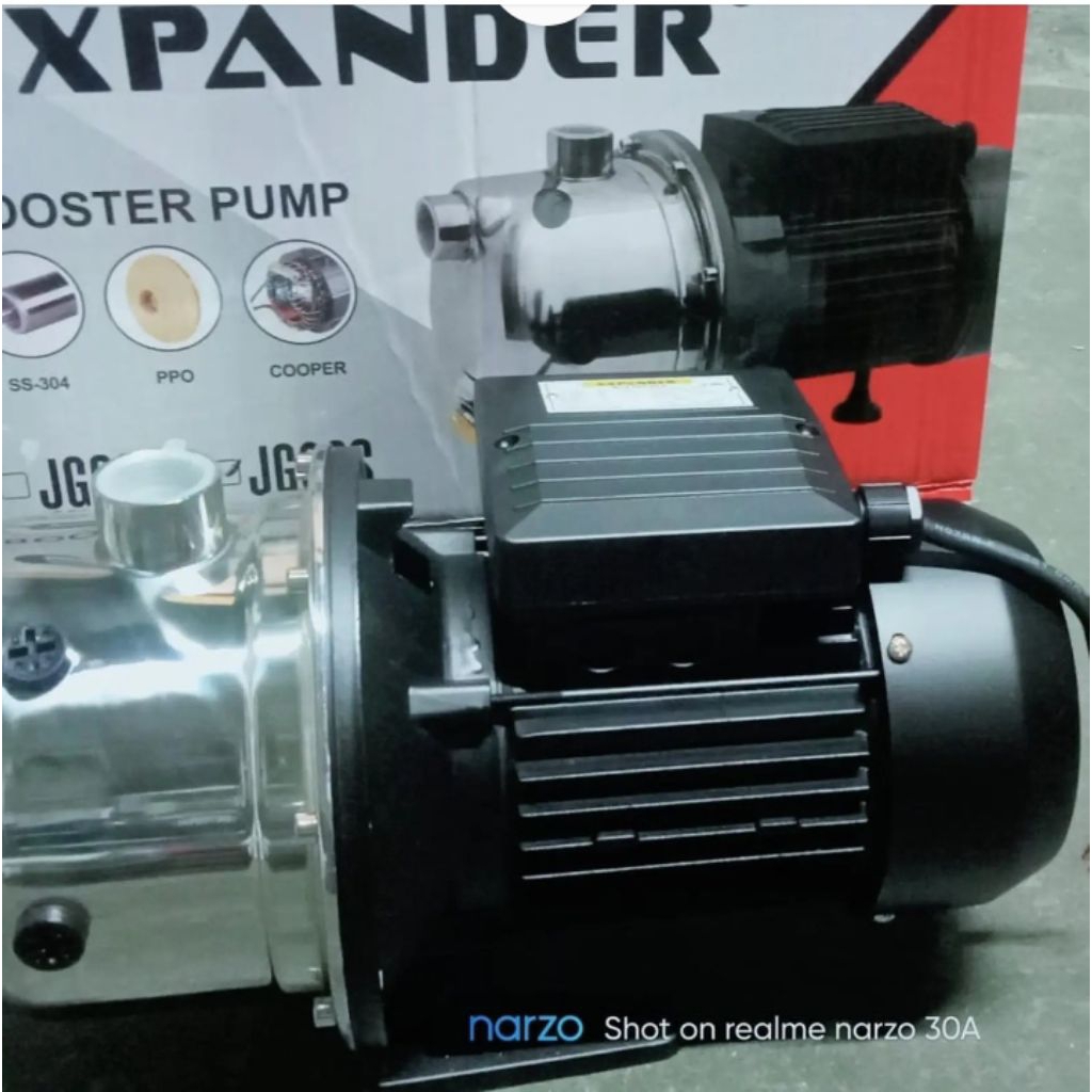 Pompa Air Stanlies Expander JG80S pompa booster isi ulang