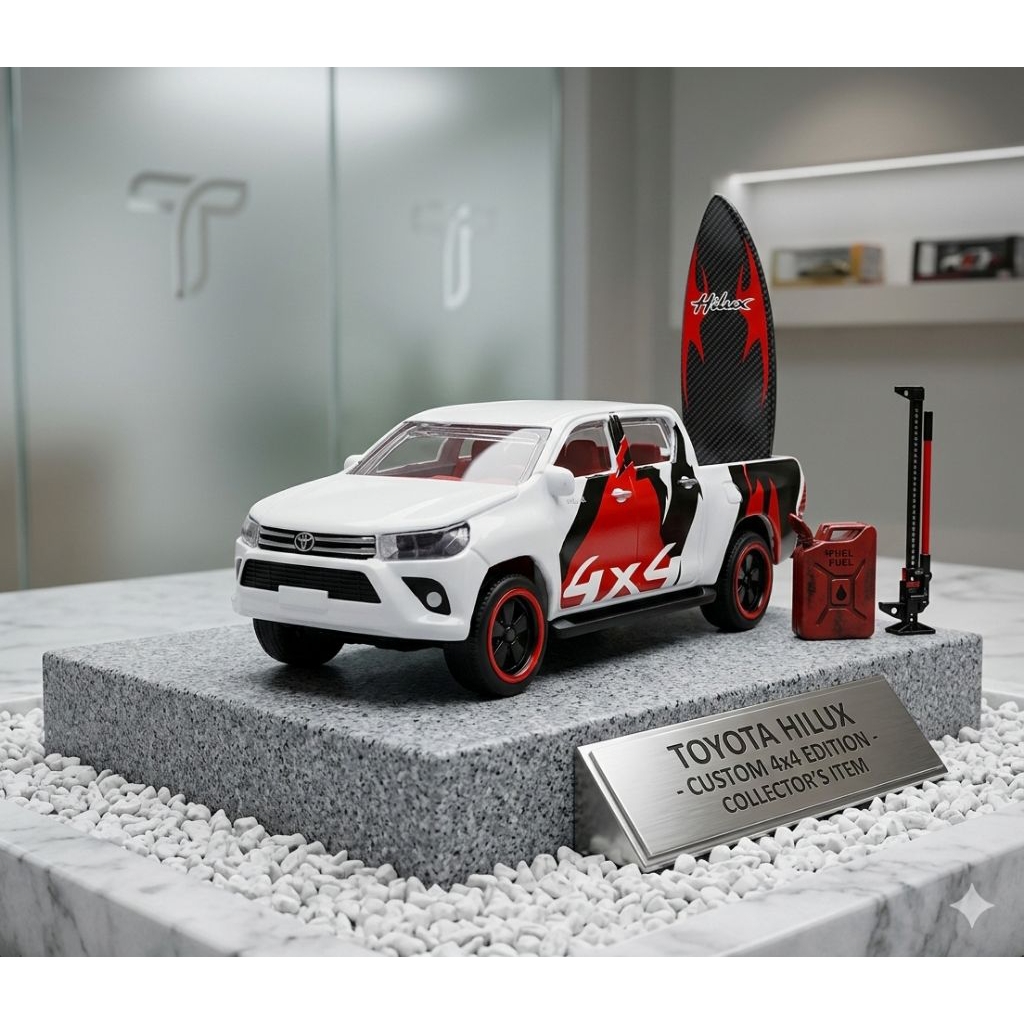 majorette Toyota Hilux Revo skala 1/64