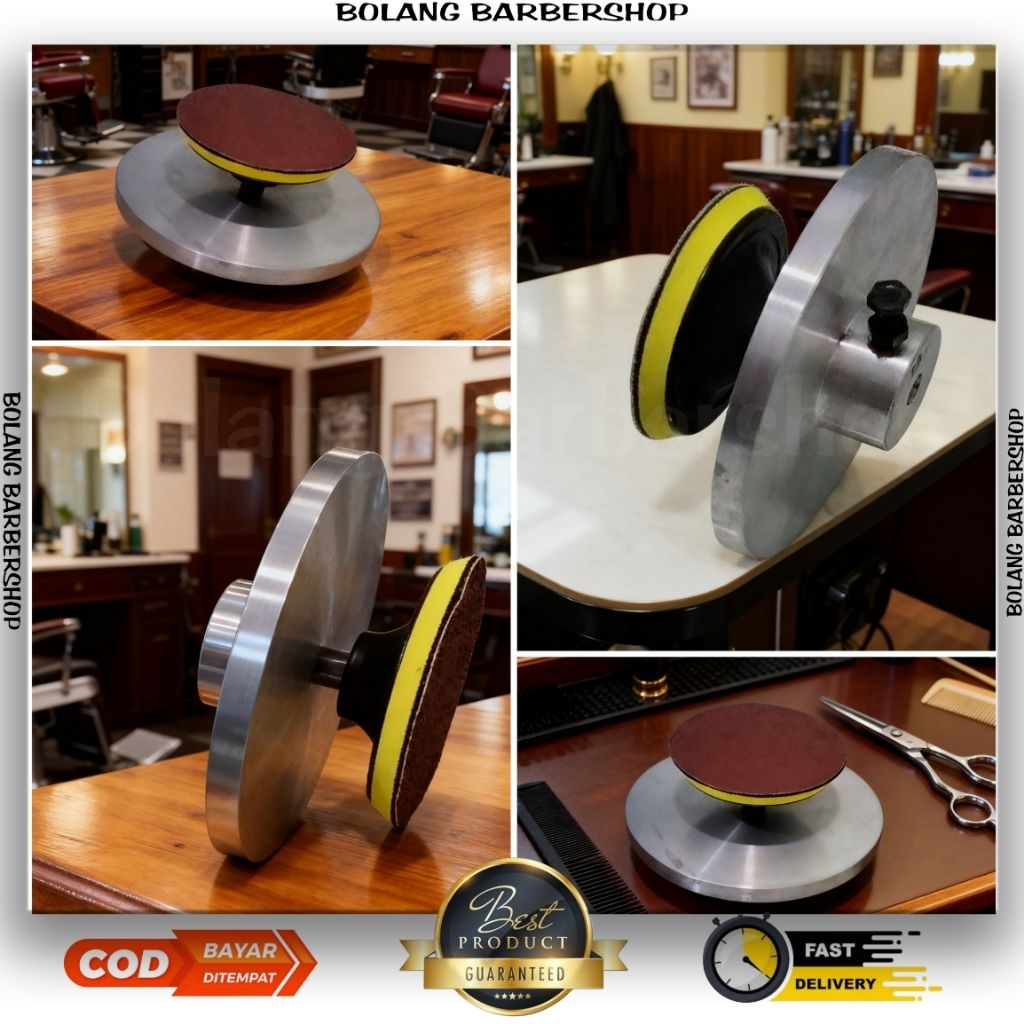 Piringan asahan mata pisau cukur rambut dan gunting Diameter 15 cm || Piringan Asahan Mata Pisau Cuk