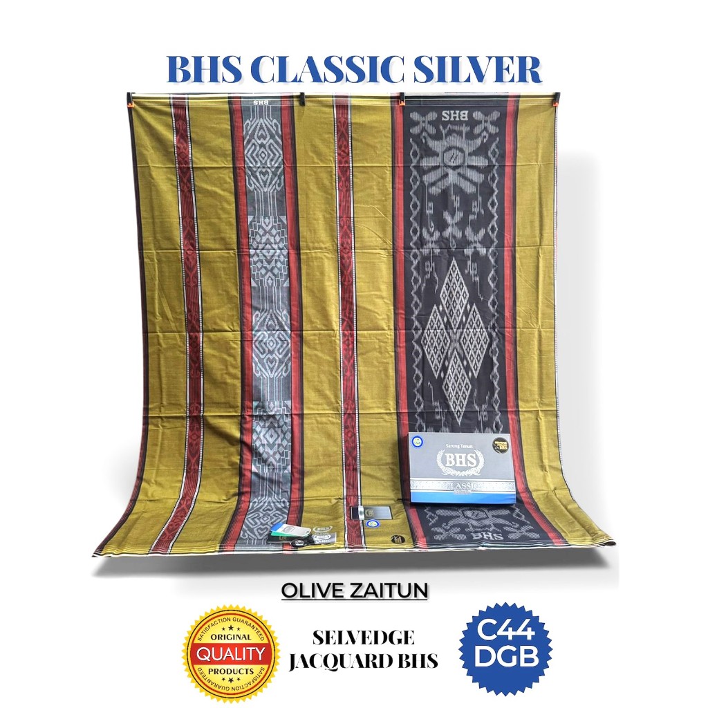 BHS Sarung BHS Classic Motif Dobby DGB