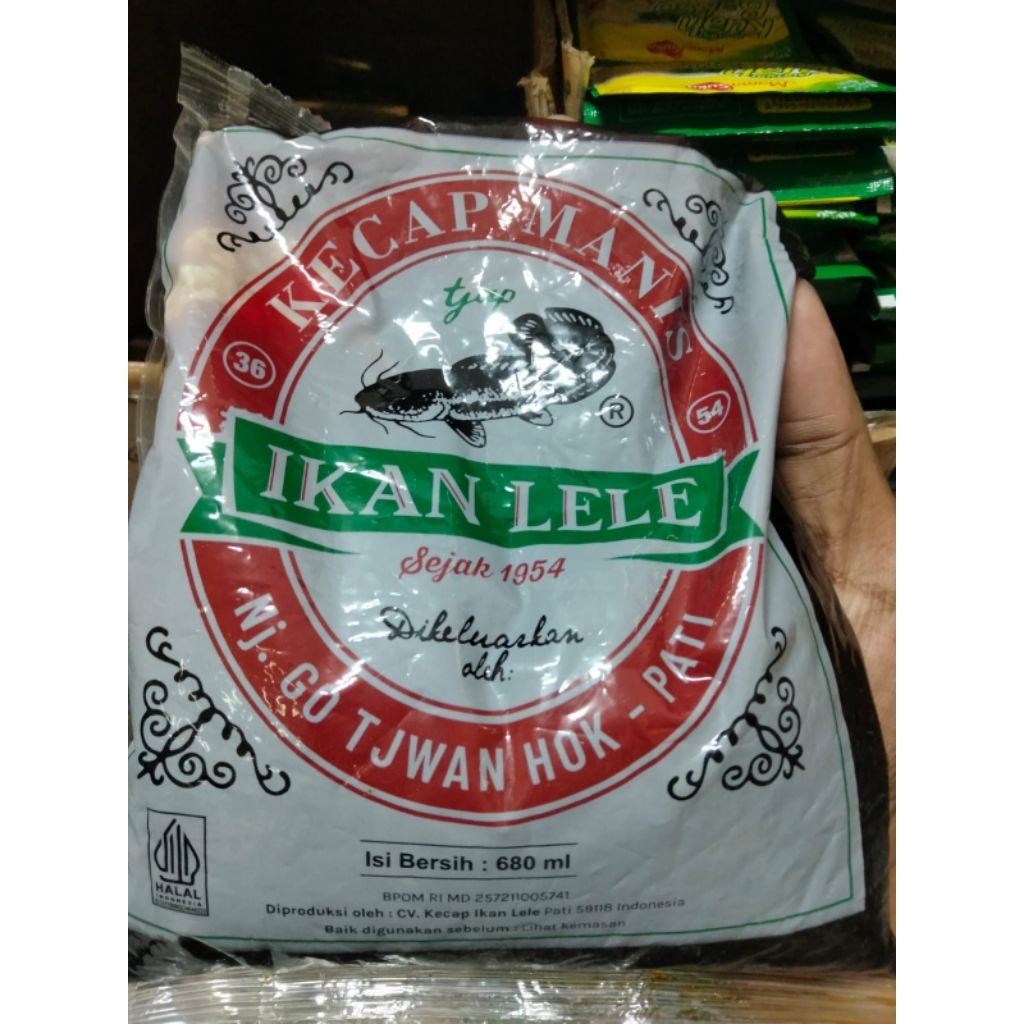 Kecap ikan Lele kecap manis 680ml