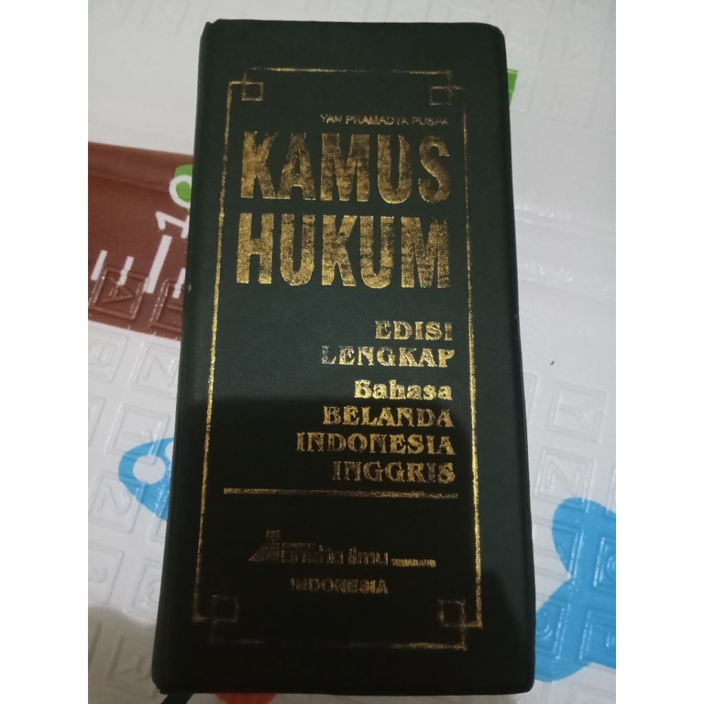 KAMUS HUKUM BELANDA ,INGGRIS INDONESIA