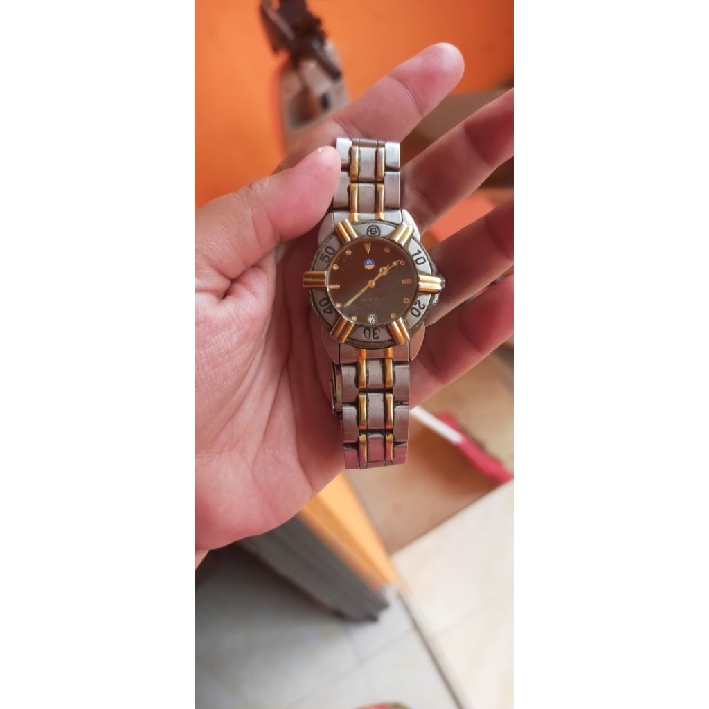 Jam Tangan Aries Gold Original kondisi mati