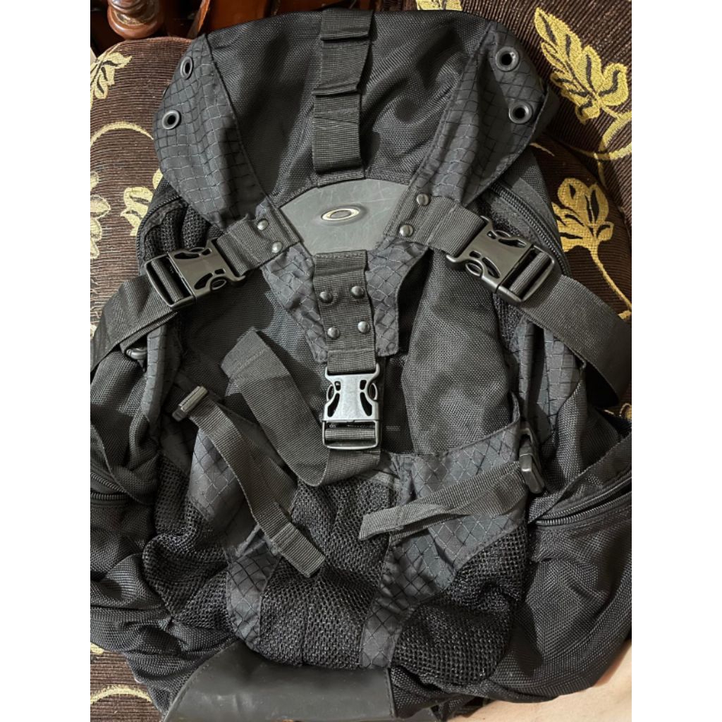 00's Oakley Software Icon 1.0 Black Backpack