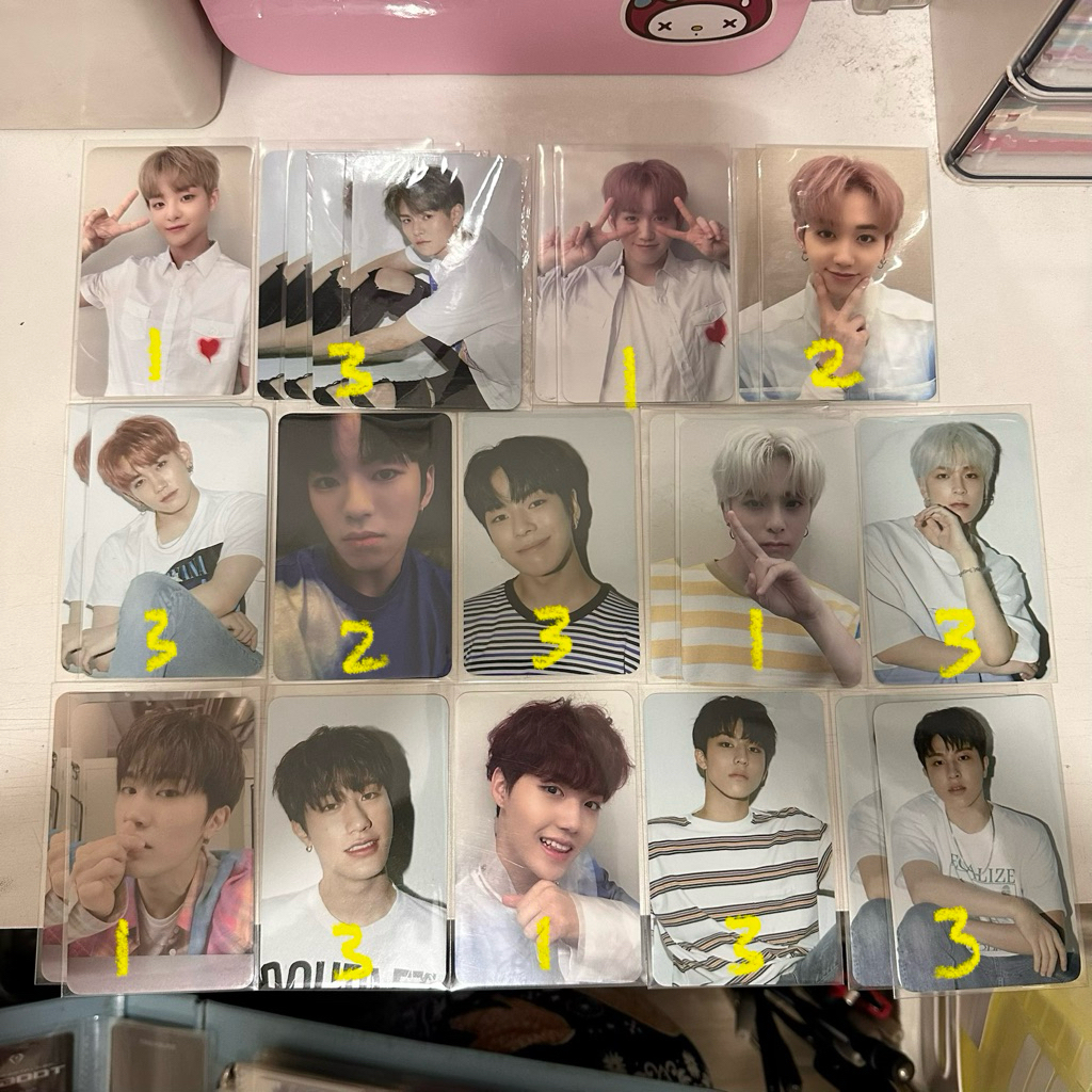 OFFICIAL - Photocard Treasure The first step chapter two Ktown4u Jihoon Yoshi Mashiho Jaehyuk Asahi 