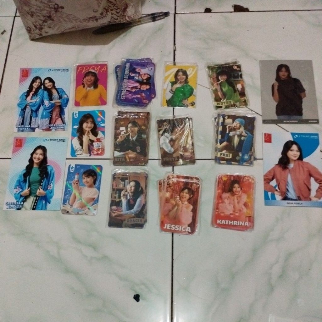 PC / PP (Photocard JKT48 Official), erigo, kin, tango, j trust, japota