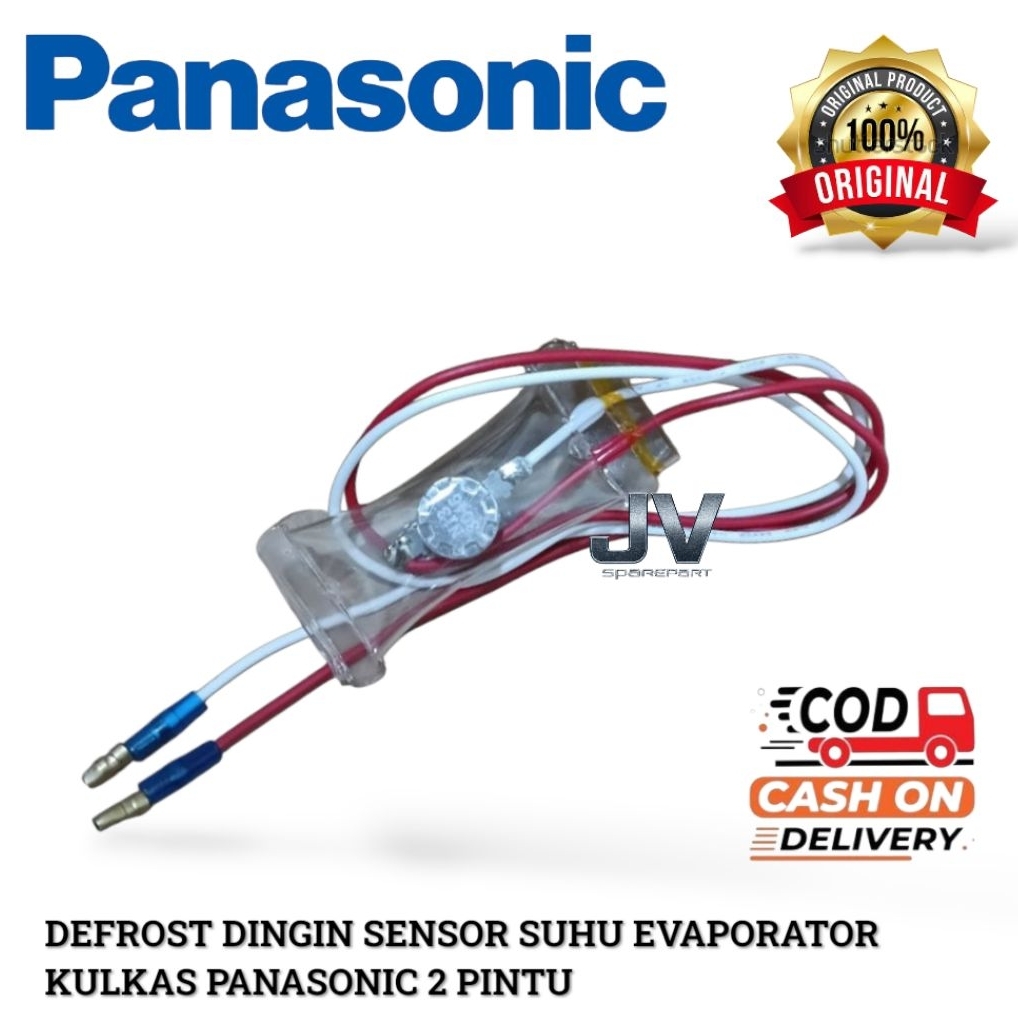BIMETAL DEFROST DINGIN SENSOR SUHU EVAPORATOR KULKAS PANASONIC 2 PINTU | DEFROST PANASONIC