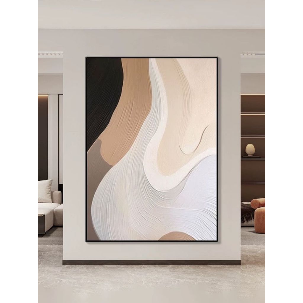 lukisan minimalis hiasan dinding ruang tamu kamar