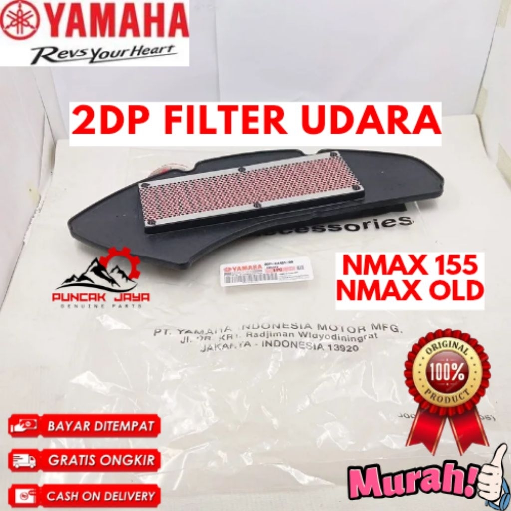 FILTER UDARA ORIGINAL YAMAHA KODE 2DP, FILTER UDARA NMAX OLD, FILTER UDARA NMAX 155