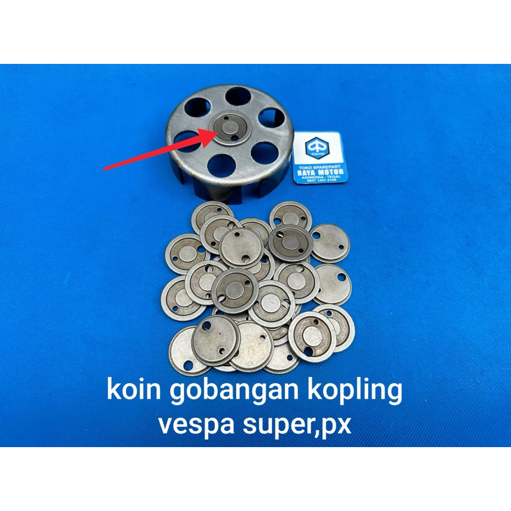 Gobangan kopling vespa px,super,pts