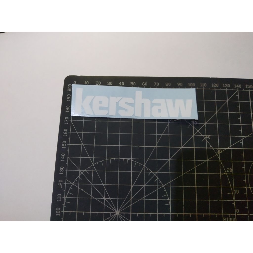 stiker cutting kershaw