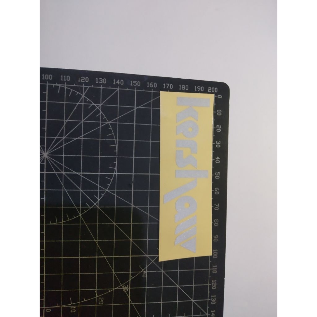 stiker cutting kershaw