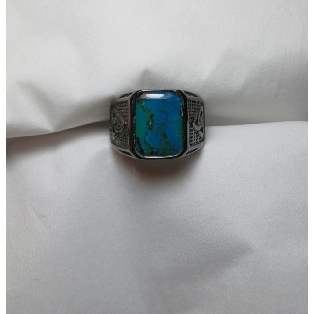 Cincin bacan doko mejiko kotak  natural