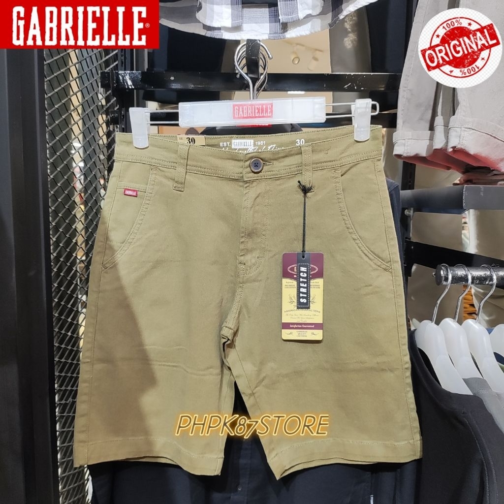 GABRIELLE Celana pendek pria bermuda,celana pendek chino original