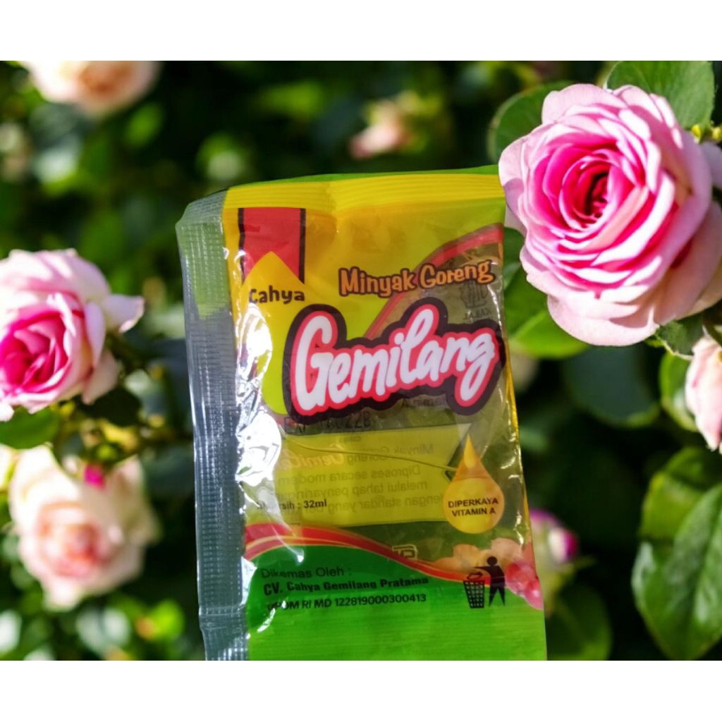 Minyak Goreng Cahya Gemilang Sachet 32 ml