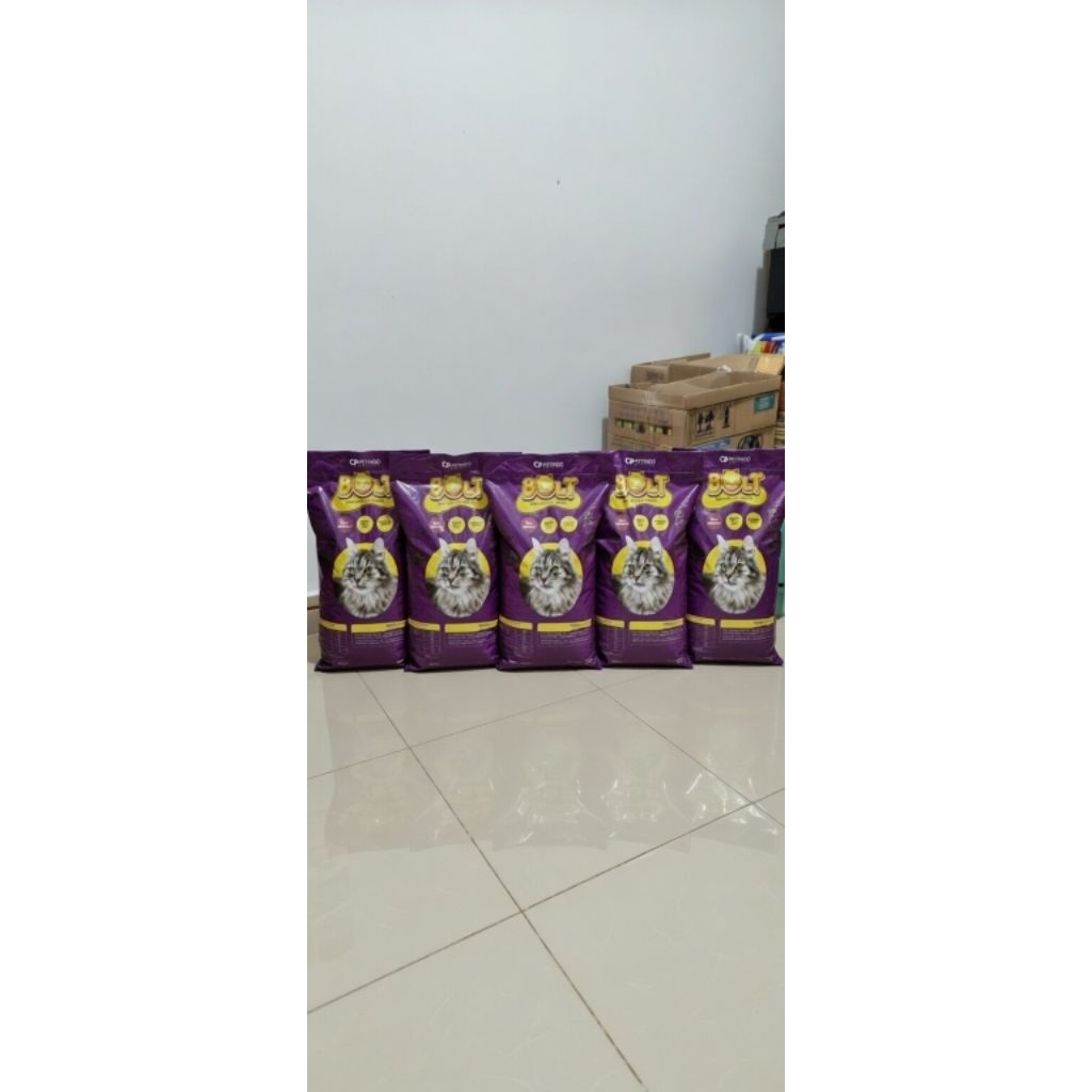 pakan kucing Bolt
