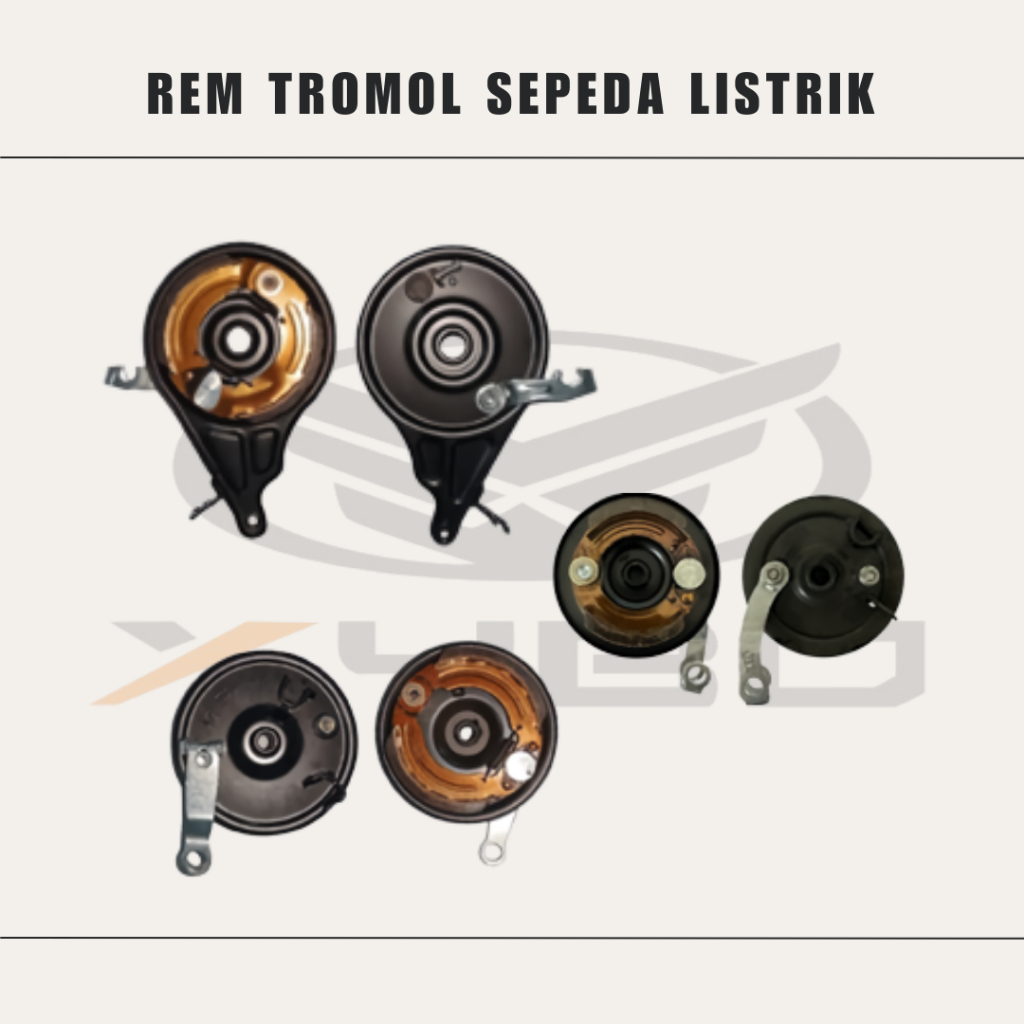 HUB Rem Tromol Depan Belakang Sepeda Listrik