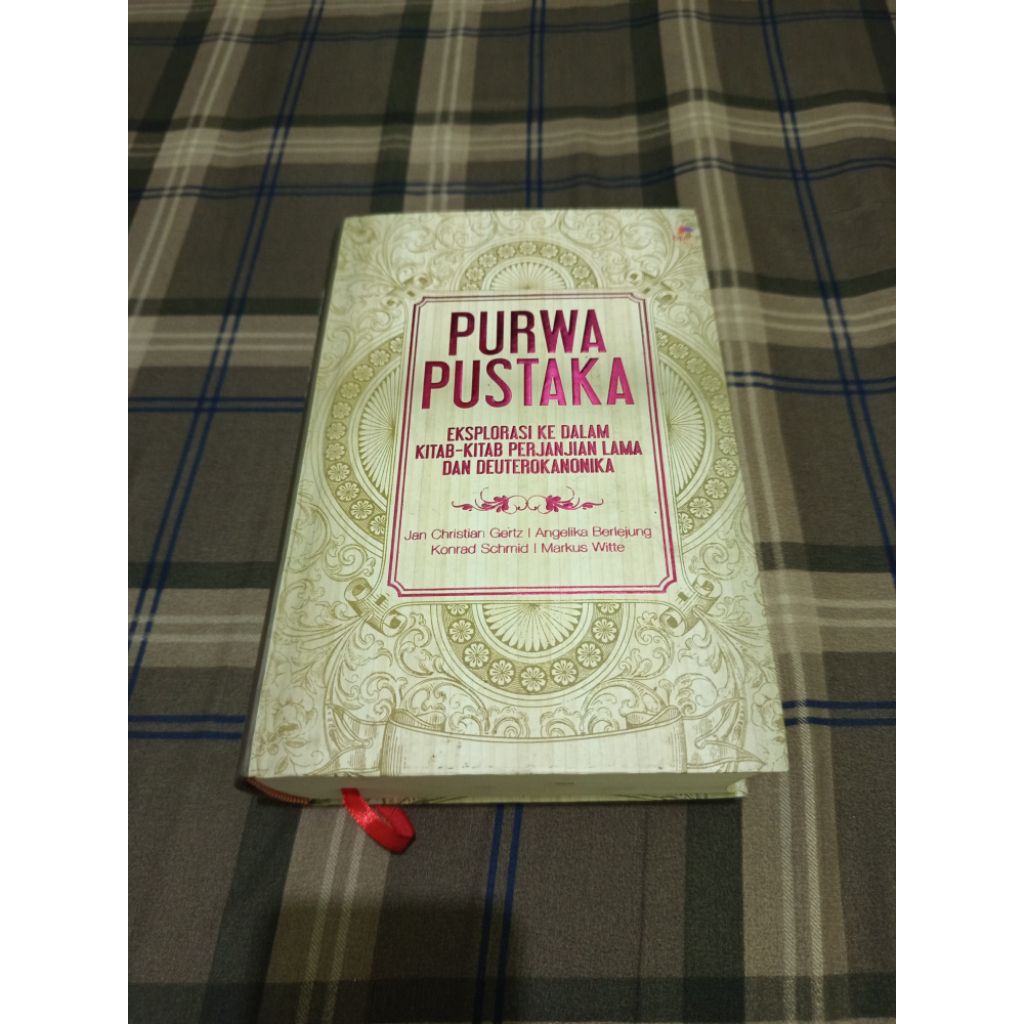 buku original - Purwa pustaka oleh Jan christian gertz