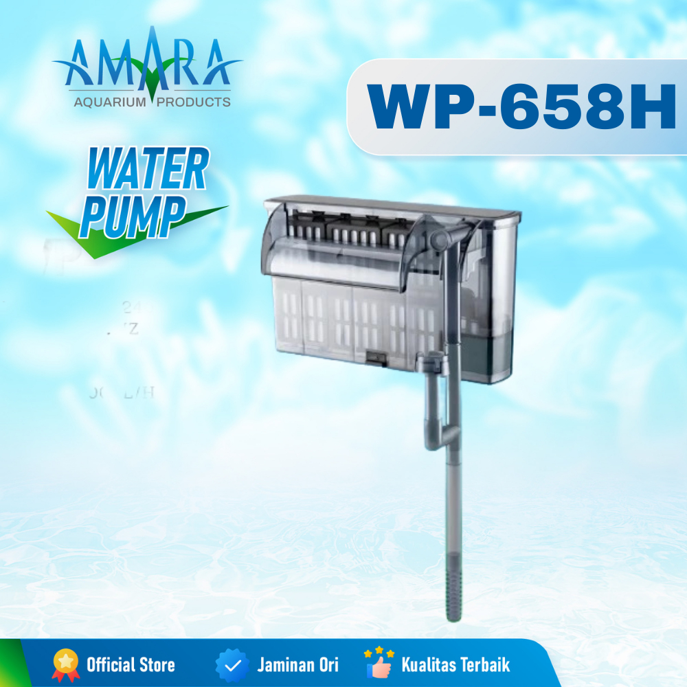 SOBO External Filter WP-658H / Filter Gantung Besar / Hang On Filter Akuarium