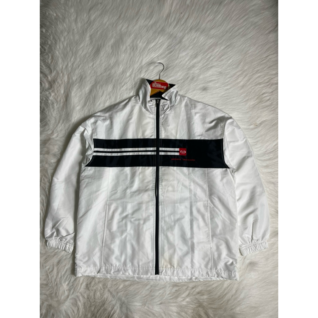 windbreaker sergio tacchini second (3879) - Hoodie second - hoodie second branded - Jaket Second - J