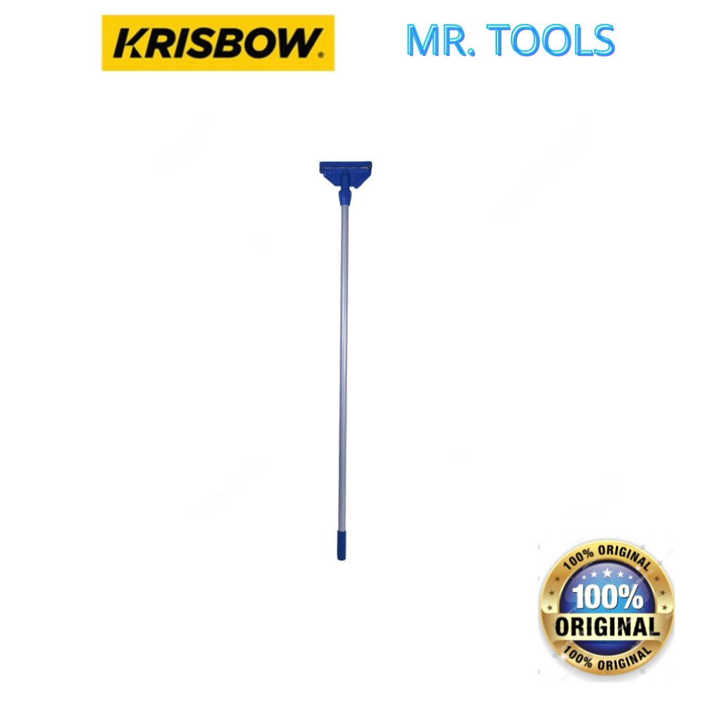 Krisbow Handle Plastic Mop Gagang Pel Aluminium