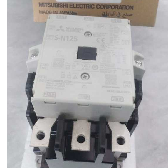 MAGNETIC CONTACTOR SN-125 MITSUBISHI COIL 220V
