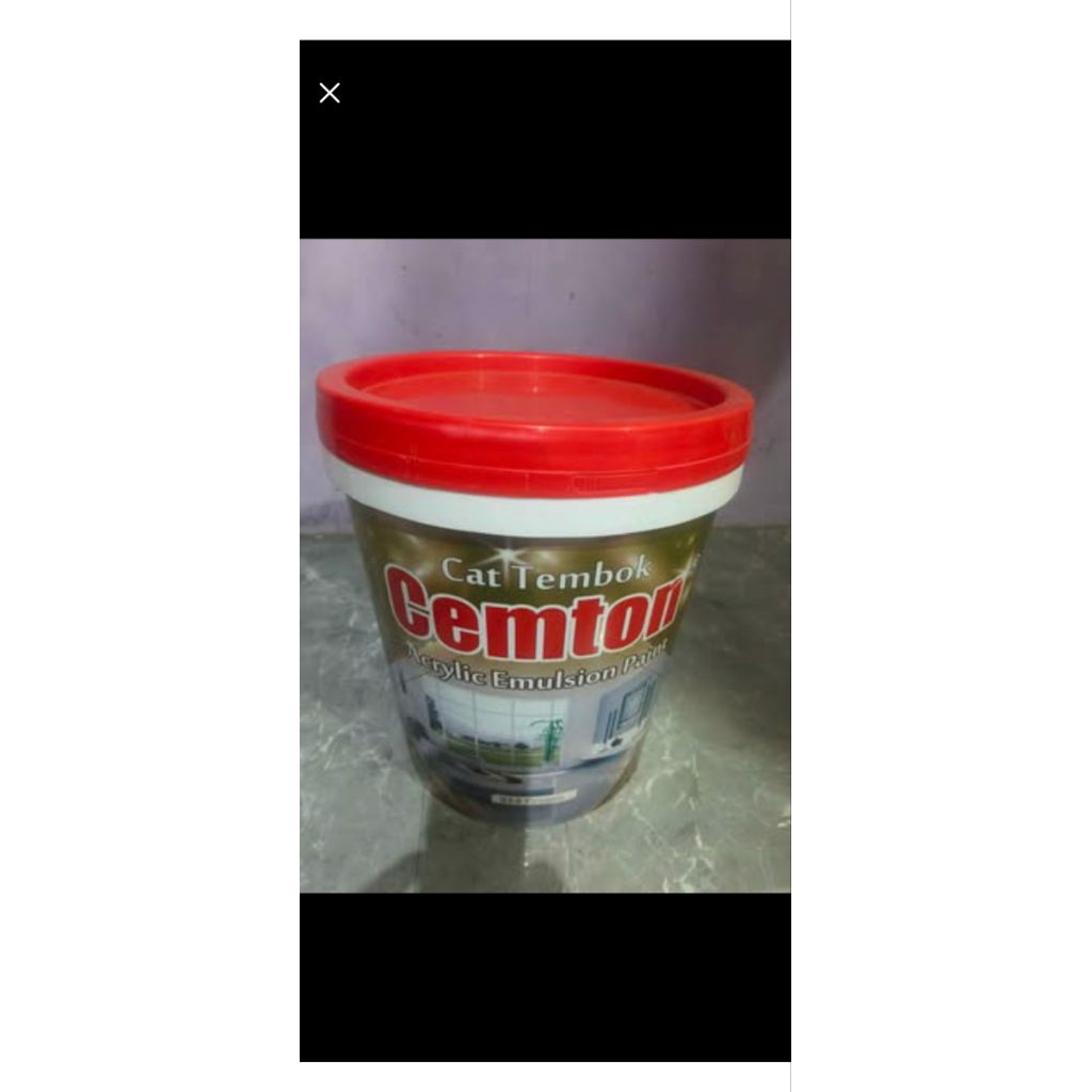 Cat Tembok Cemton Acrylic Emulsion