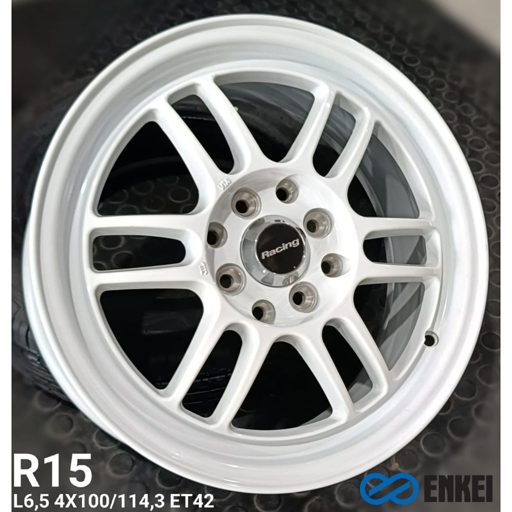 JUAL PAKET VELG + BAN rpf1 r15 4x100 4x114,3