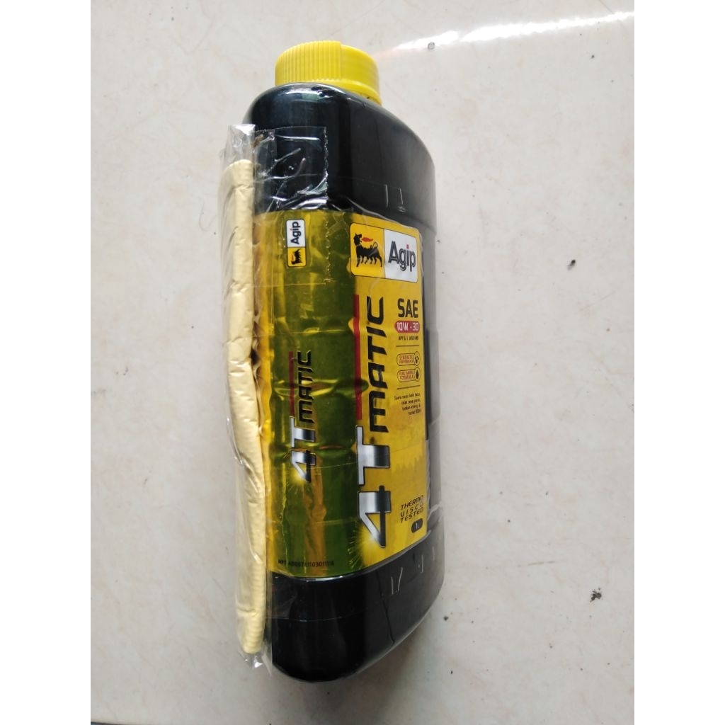 oli Agip 4T Matic 10w/30 SJ 1 liter