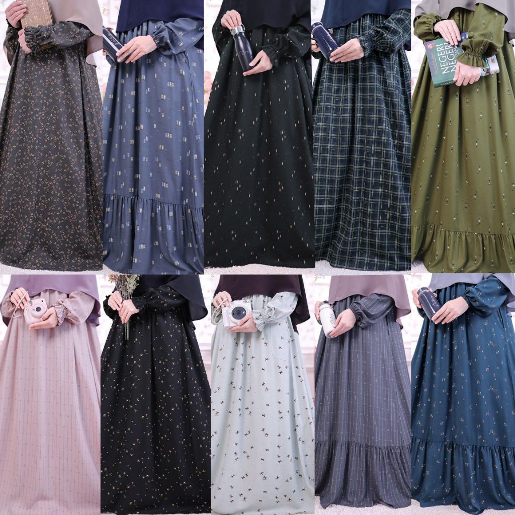 DITSY MARET TERBARU 2026 GAMIS MUSLIM DASTER PREMIUM